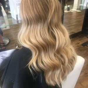 Platinum Seamless NWT Remy Human Ombre Gel Tape In Hair Extensions 8N/11 - 20"